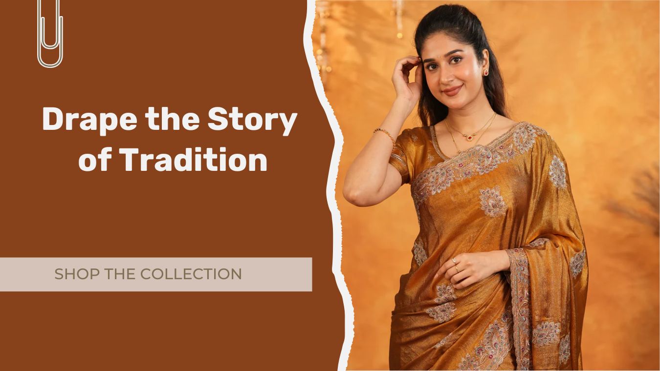 The Perfect Blend of Grace and Modern Style Sarees